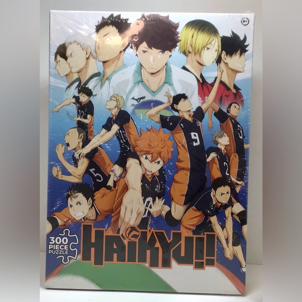Sealed!! Crunchyroll Anime Haikyu!! 300 Piece Puzzle With Poster Included.